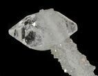 Apophyllite Crystal on Prehnite - India #44366-1